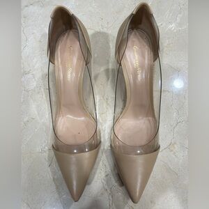 Gianvito Rossi Beige PVC Heels (Size 41)